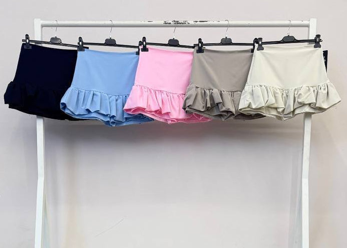 ☁️ Falda Mini Volant