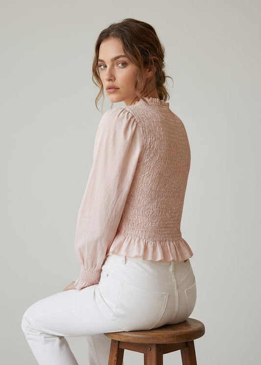 The Cottage Muse: Jersey Nido de Abeja 🎀✨