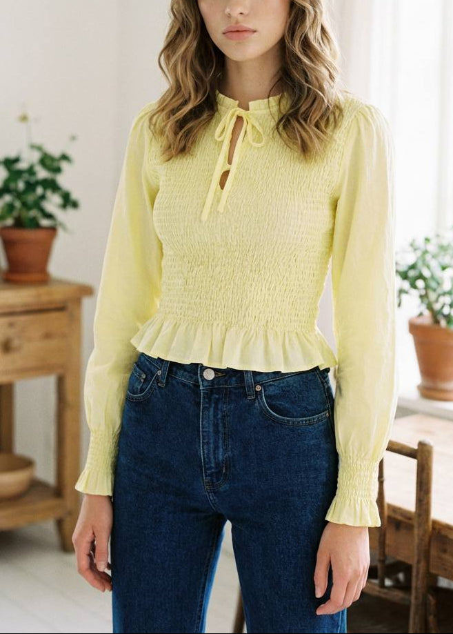 The Cottage Muse: Jersey Nido de Abeja 🎀✨