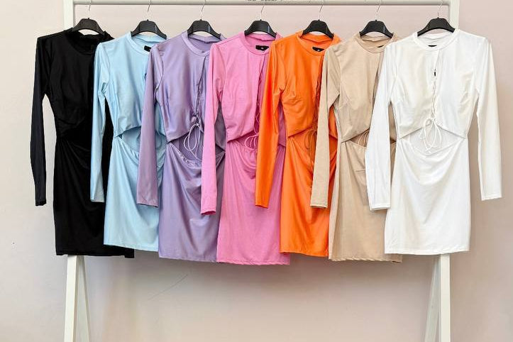 Vestido Cut Out Lace Rebel · 7 colores