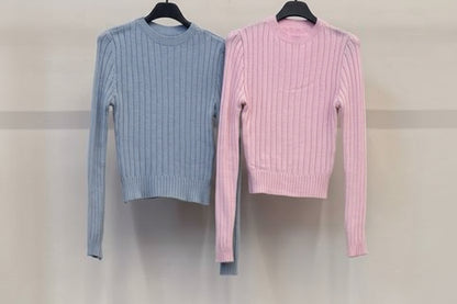 Top Soft Rib Básico · Rosa | Celeste