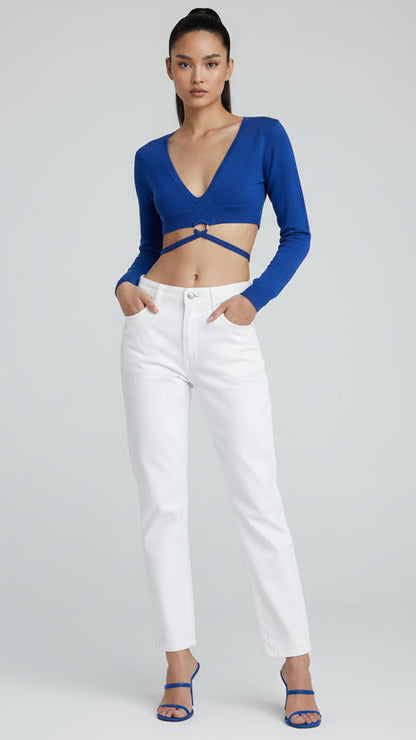 Top Ring Wrap Cut  · Azul Klein | Celeste | Rosa | Rojo | Morado