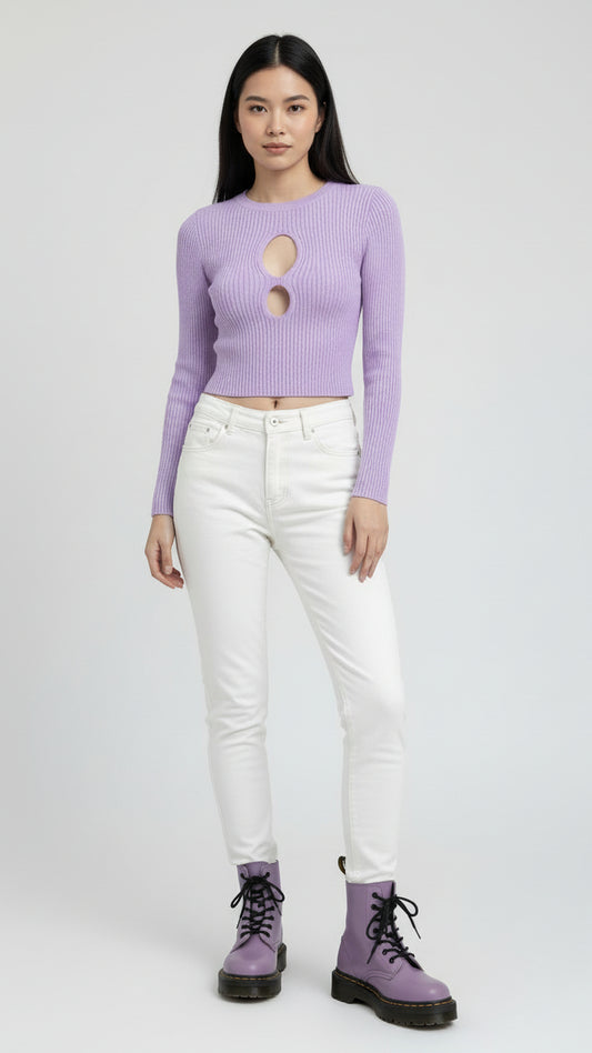 Top Aura Doble Cut · Rosa | Lila | Celeste