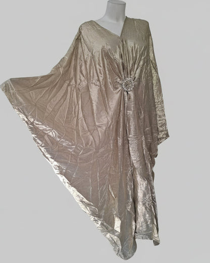 Vestido Kaftán Metal Soft