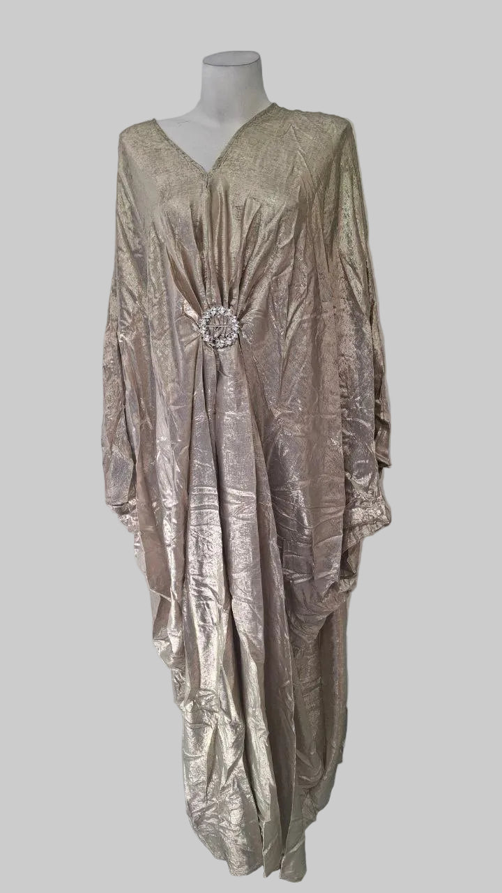 Vestido Kaftán Metal Soft