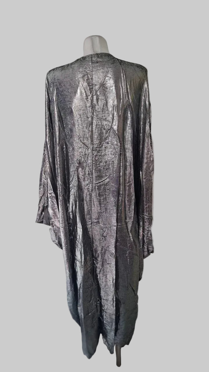 Vestido Kaftán Metal Soft