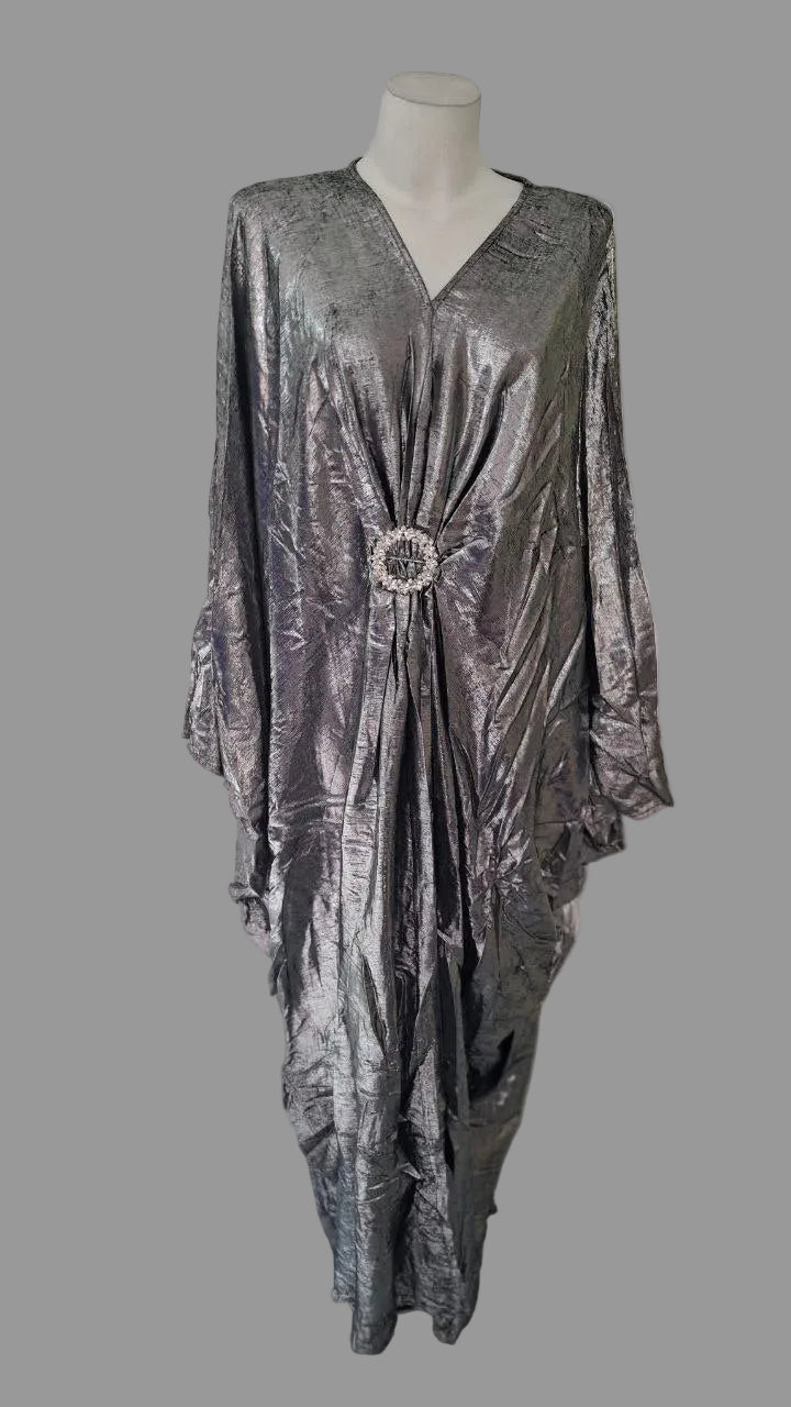 Vestido Kaftán Metal Soft