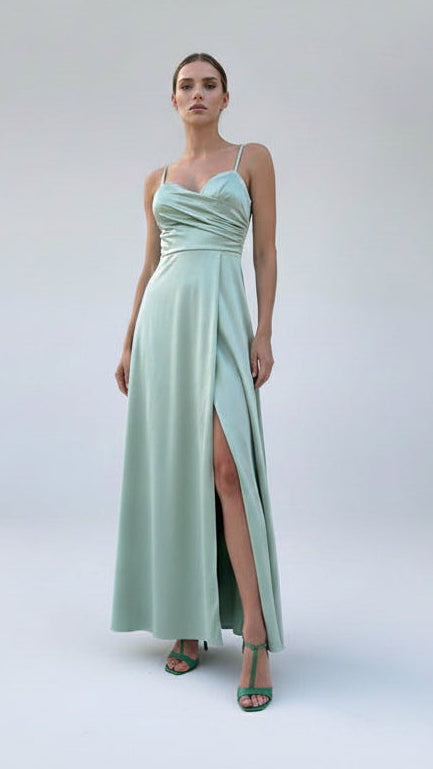 Vestido Gala "Satin Muse"