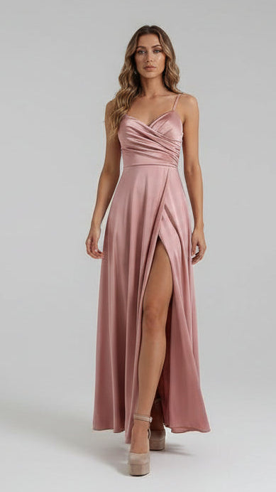 Vestido Gala "Satin Muse"