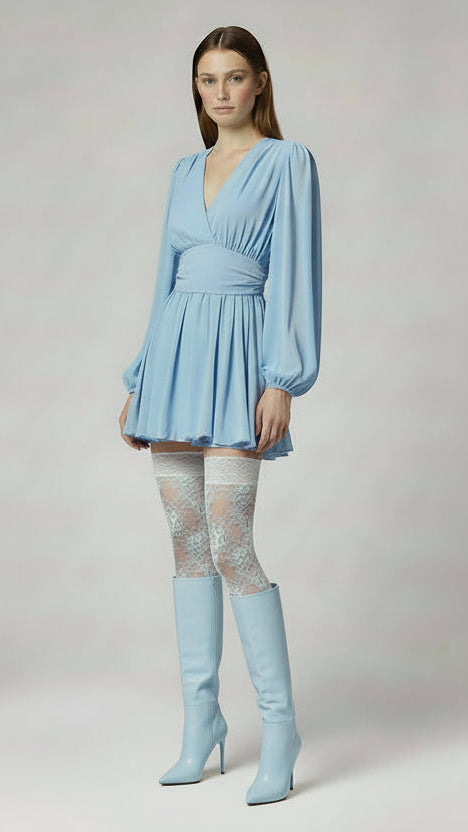 Mono-Vestido Ice Blue Whisper