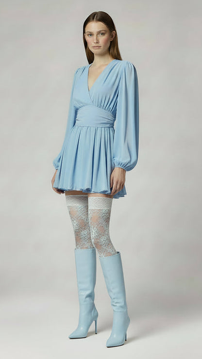 Mono-Vestido Ice Blue Whisper