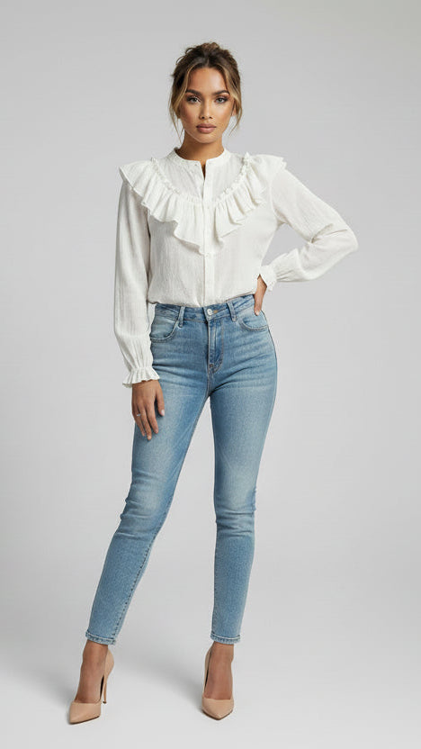 Blusa Romantic Ruffle