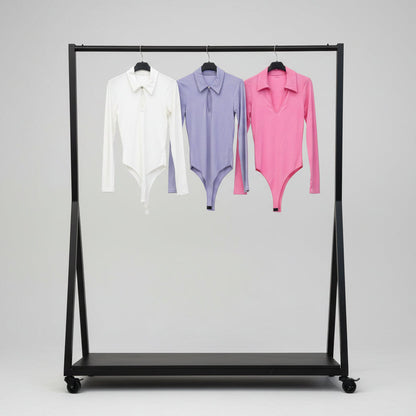 Body Keyhole Polo cuello 2 posiciones  · 3 colores