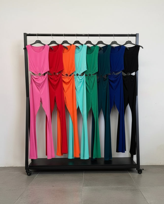 Mono largo con abertura lateral y anilla · 8 colores