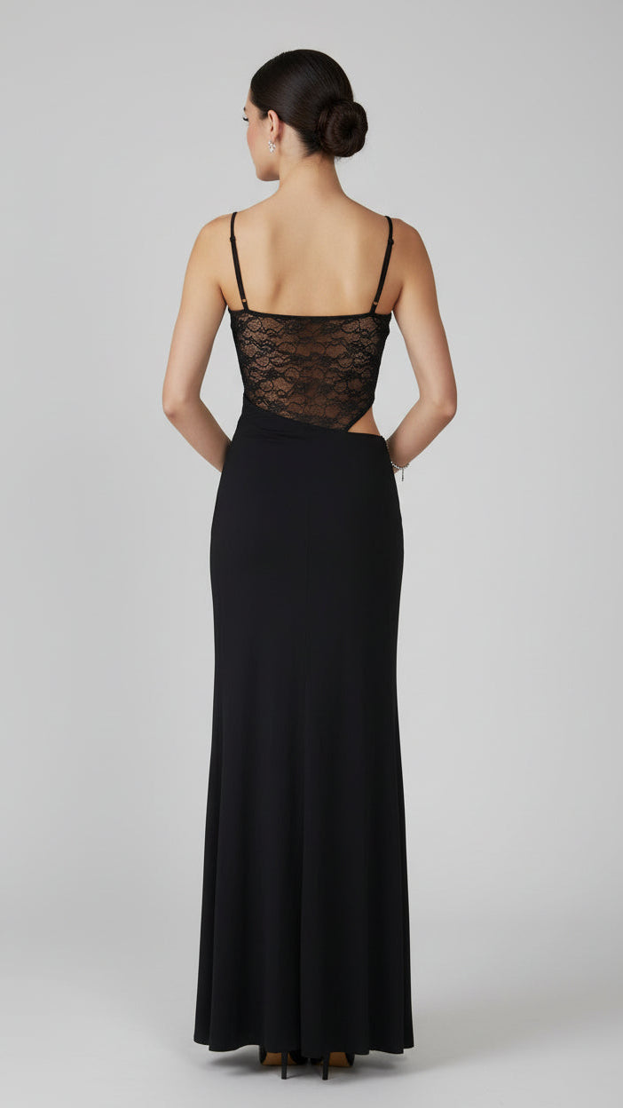 Vestido Corset Lace Cut