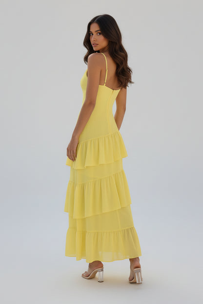 Vestido Capri Volantes · 4 colores