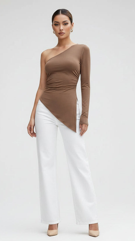 Top Asimétrico Duna · 4 colores