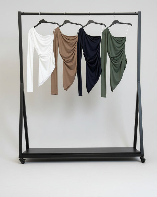 Top Asimétrico Duna · 4 colores