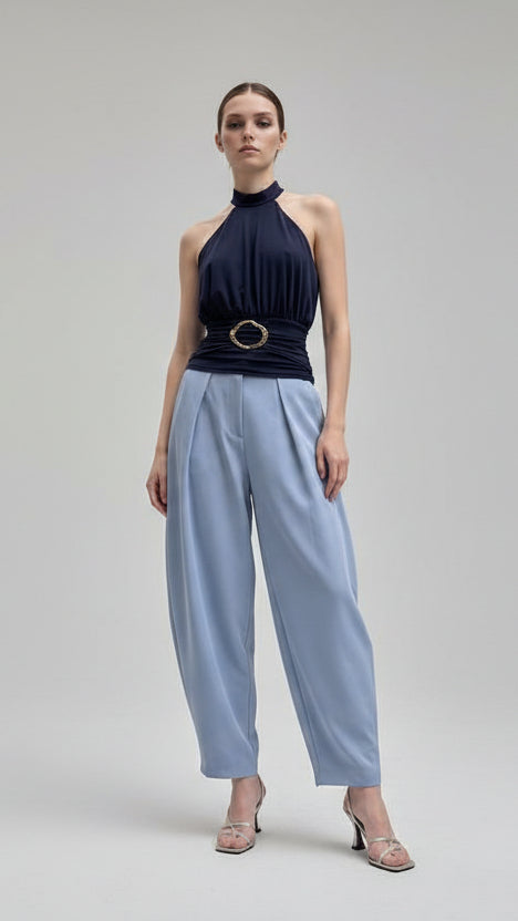 Top Halter Hebilla · 3 colores