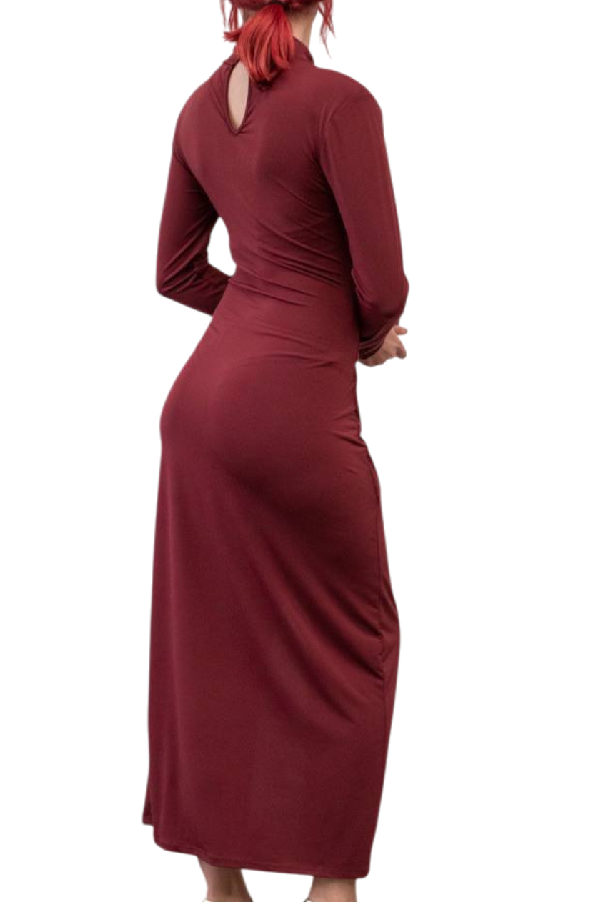 ✨ Robe midi à boucle dorée ✨