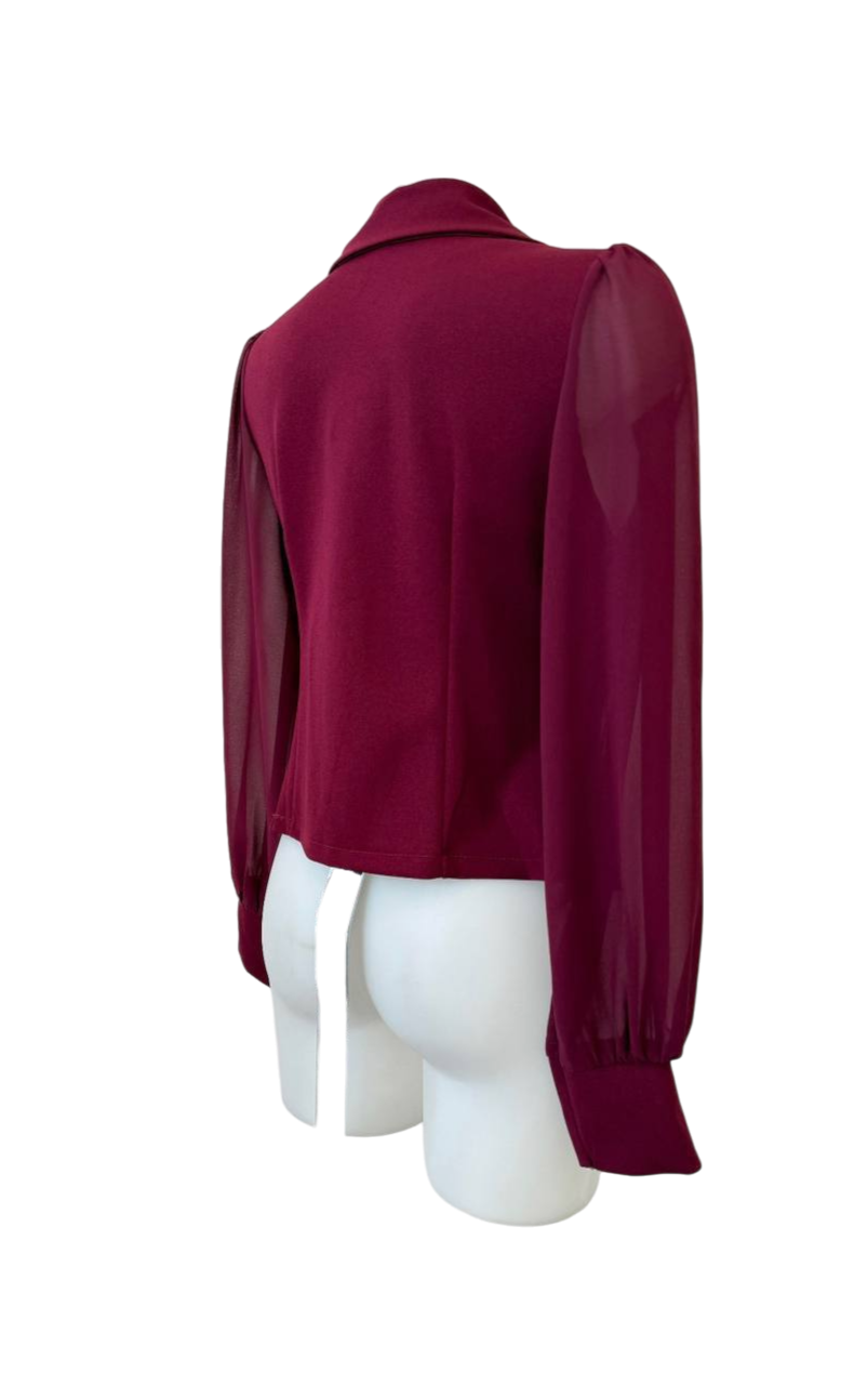 Veste à bouton bijou – Couleur tendance cet automne 🍂